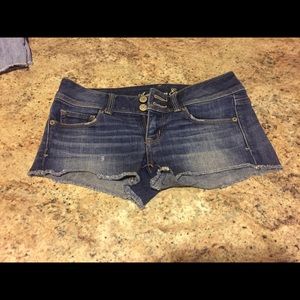 American eagle jean shorts